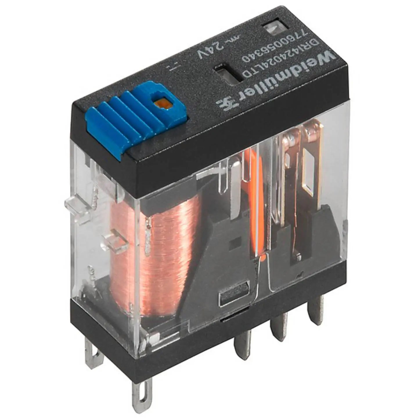 B-Ware Weidmüller Steckrelais Relais Dri424024 Ltd 2 Wechsler 24 V/Dc 5 A 20 Stück