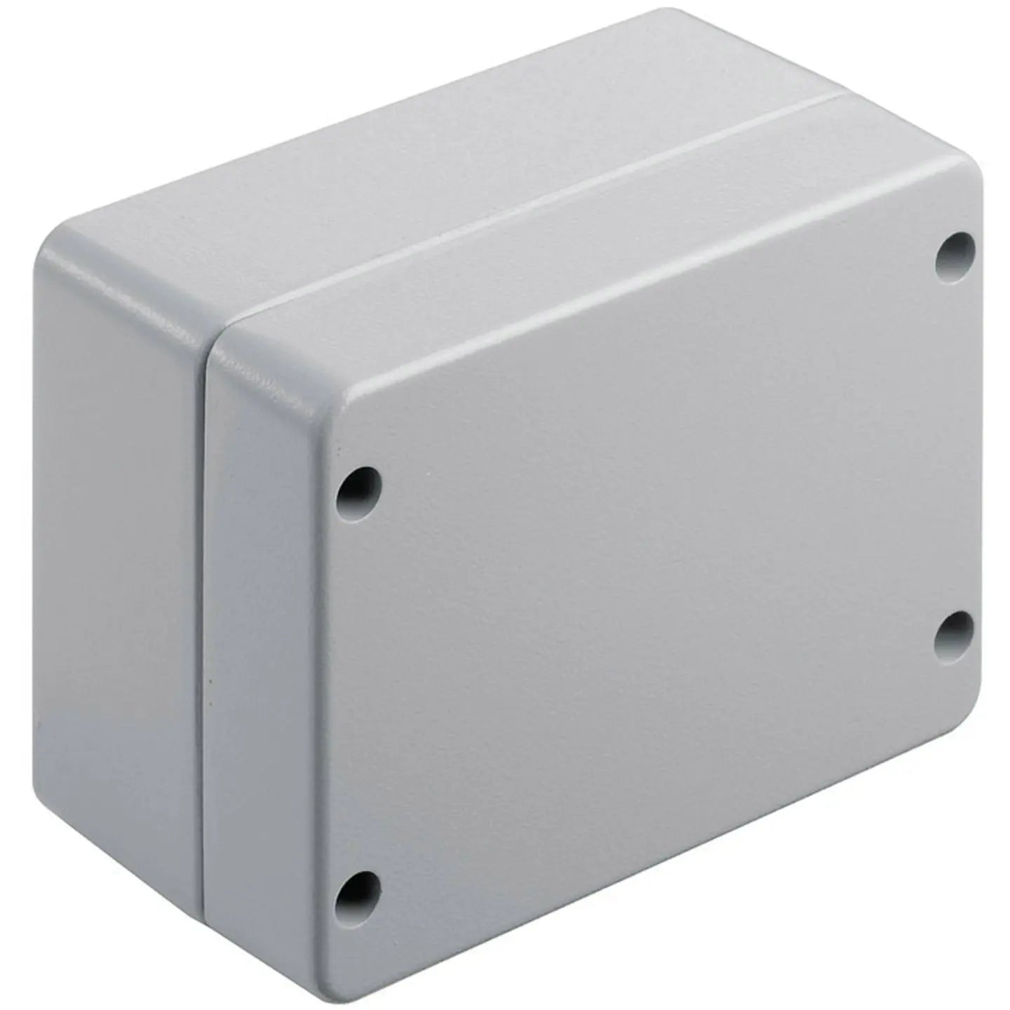 B-Ware Weidmüller Gehäuse Kasten Klippon Aluminium Silber Grau 170x130x90 Mm 1 Stück