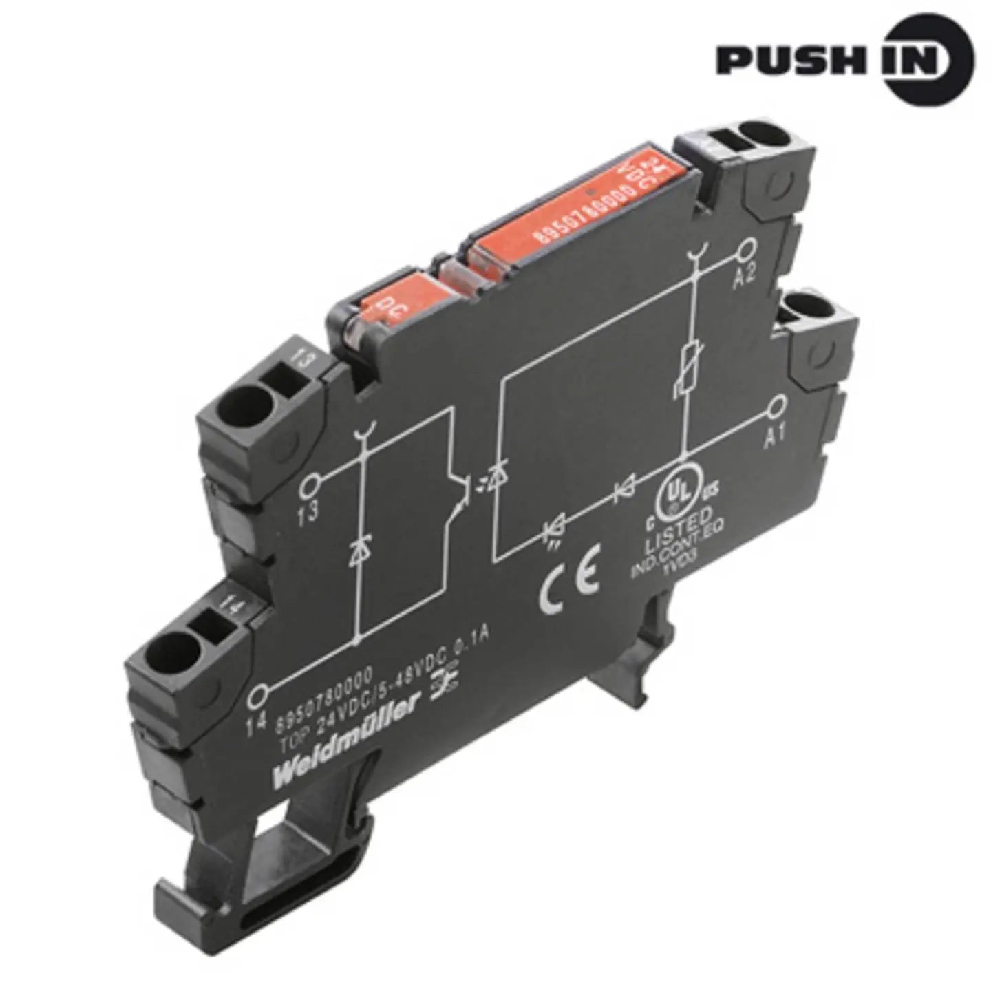 B-Ware Weidmüller Optokopplerrelais Relais Top 5 Vdc230 Vac Push In Klemme 10 Stück
