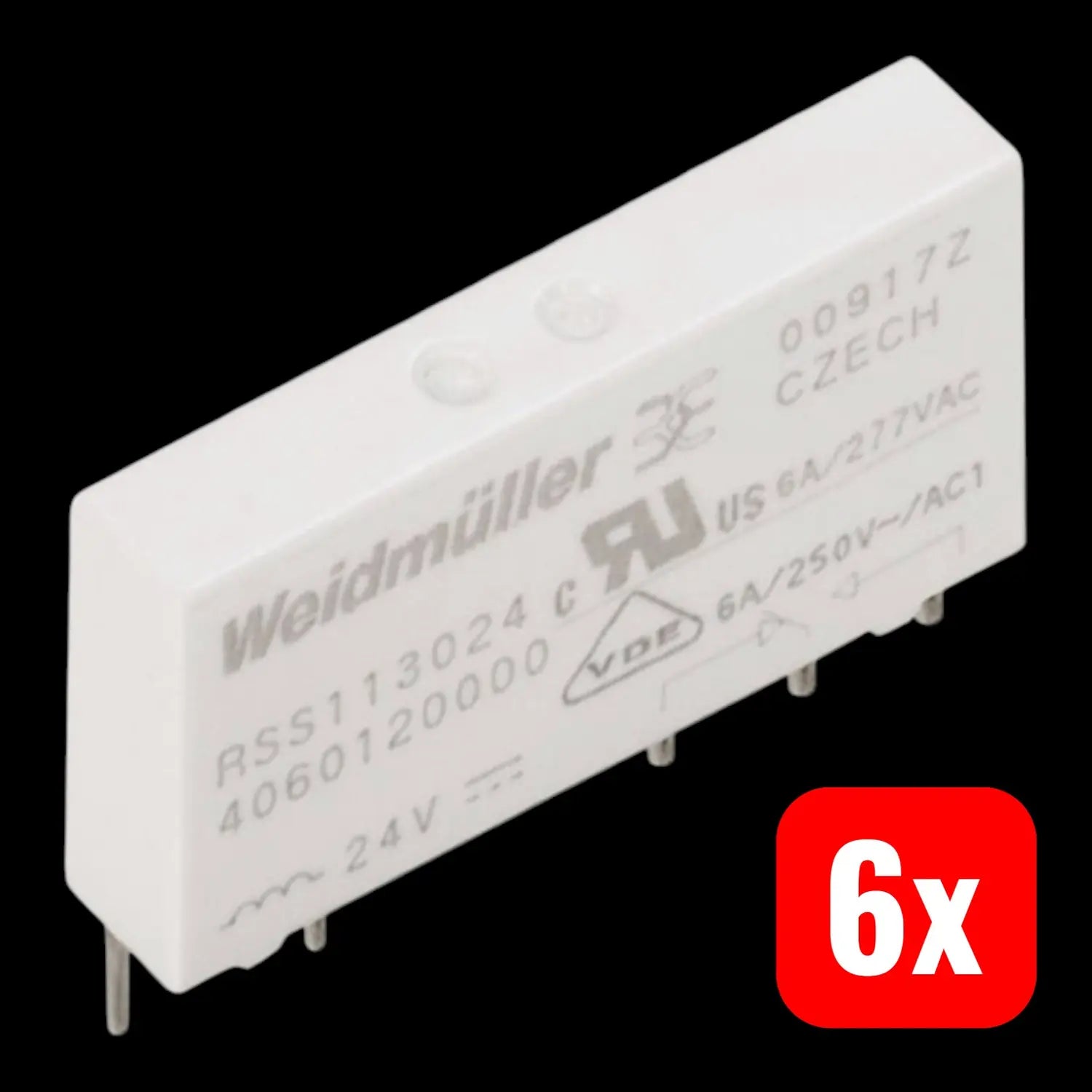 B-Ware Weidmüller Rss110024 Termseries Relais Industrieautomation 6 Stück