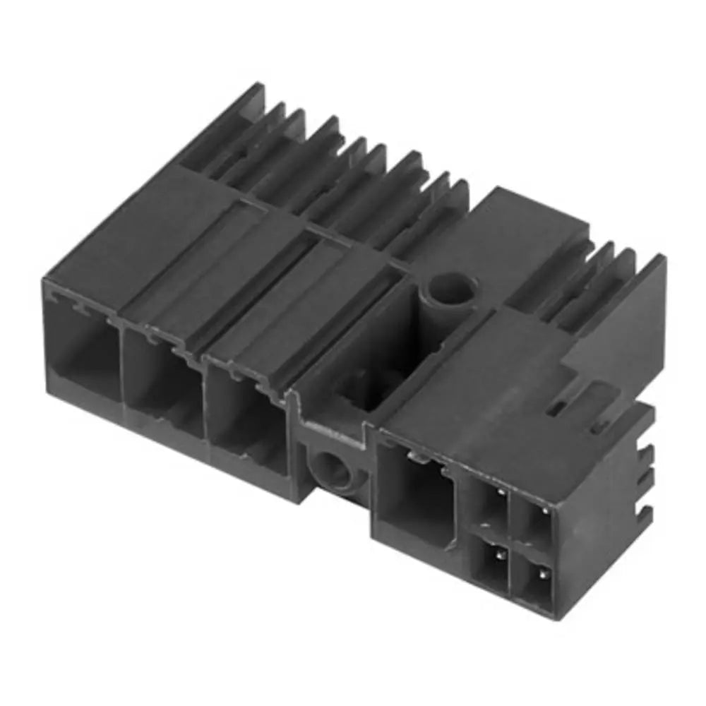 B-Ware Weidmüller Stiftgehäuse Platine Stecker Bu/Su 3pol Raster 7.62mm 48 Stück