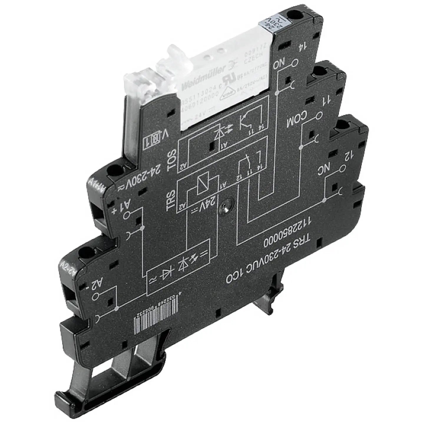 B-Ware Weidmüller Koppelrelais Relais Trs 24 230 Vuc Led Anzeige 1 Wechsler 10 Stück