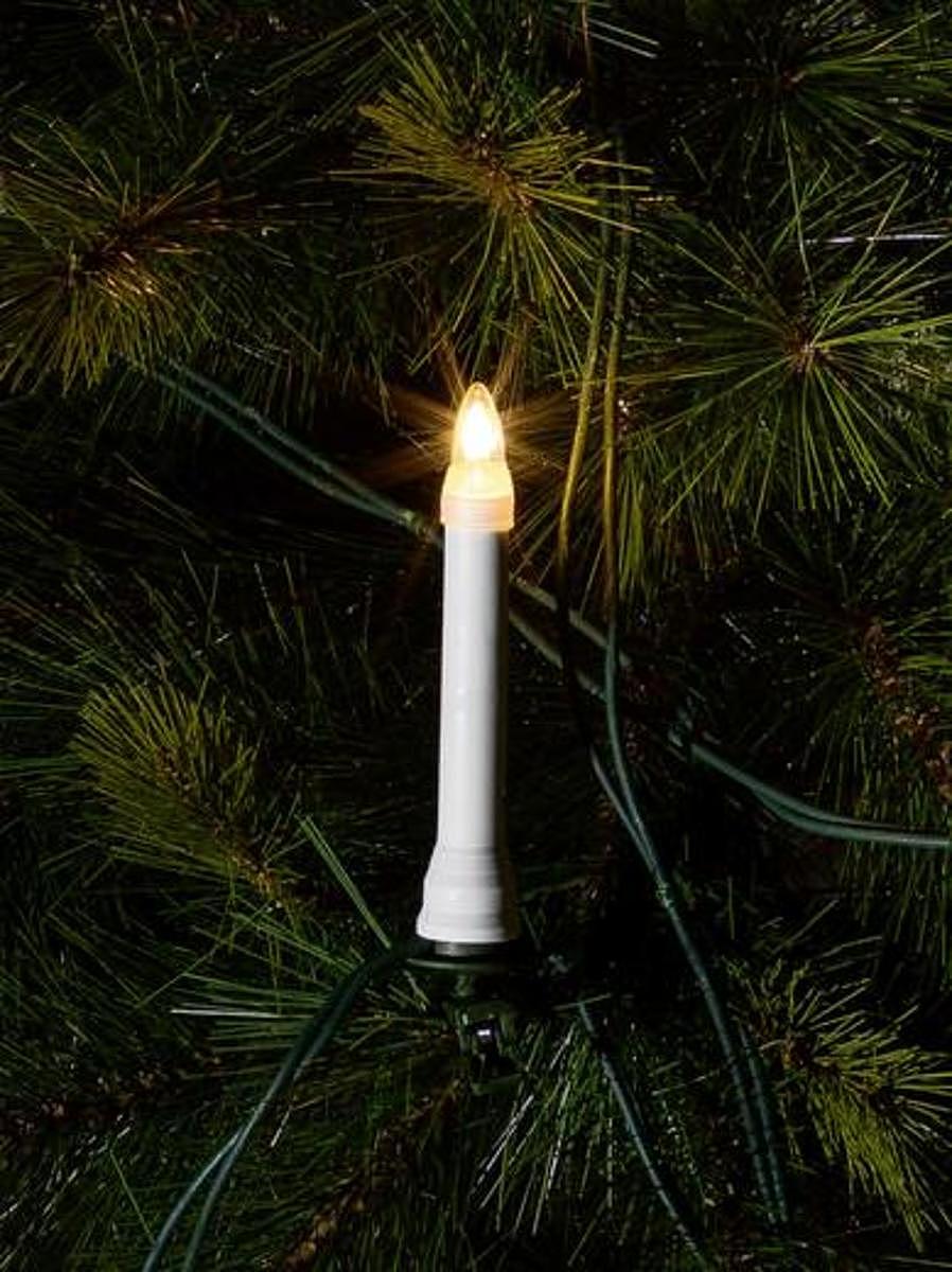 B-Ware Konstsmide Weihnachtsbaum Beleuchtung Außen 1005 000 16 Glühlampen Klar Eek E