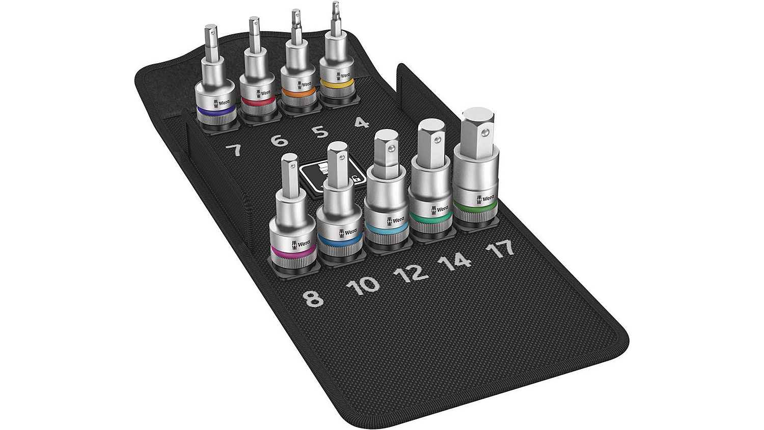 B-Ware Wera 8740 C Hf 05004201001 Innen Sechskant Steckschlüssel Bit Set 9teilig