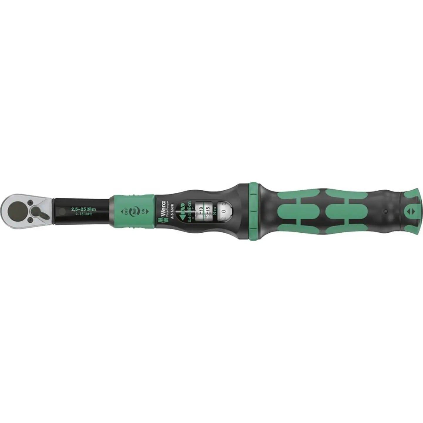 B-Ware Wera Drehmomentschlüssel Ratsche Werkzeug Bitaufnahme Click Torque Lock 1 4 Zoll
