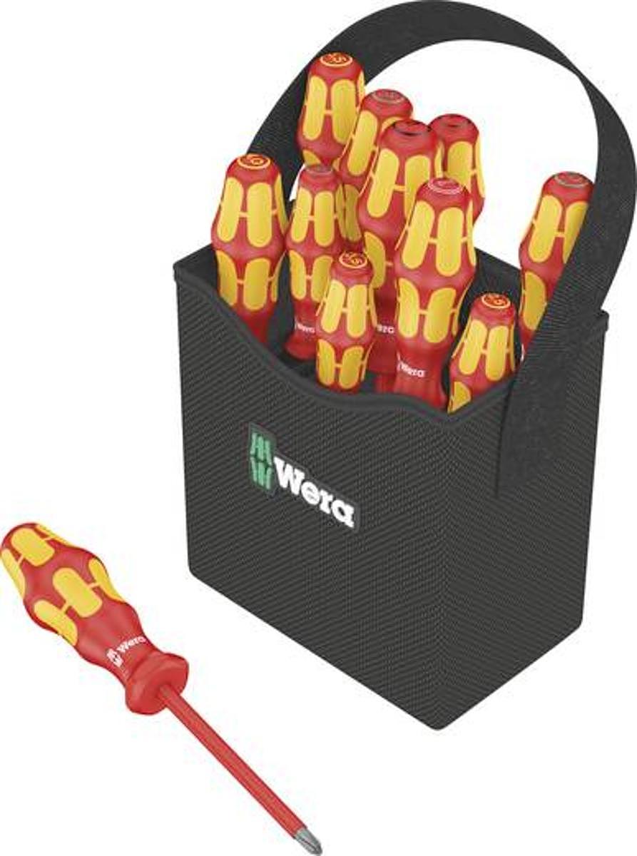 B-Ware Wera Kraftform 2go 100 Vde Schraubendreher Set 11tlg. Werkzeugstahl Legiert