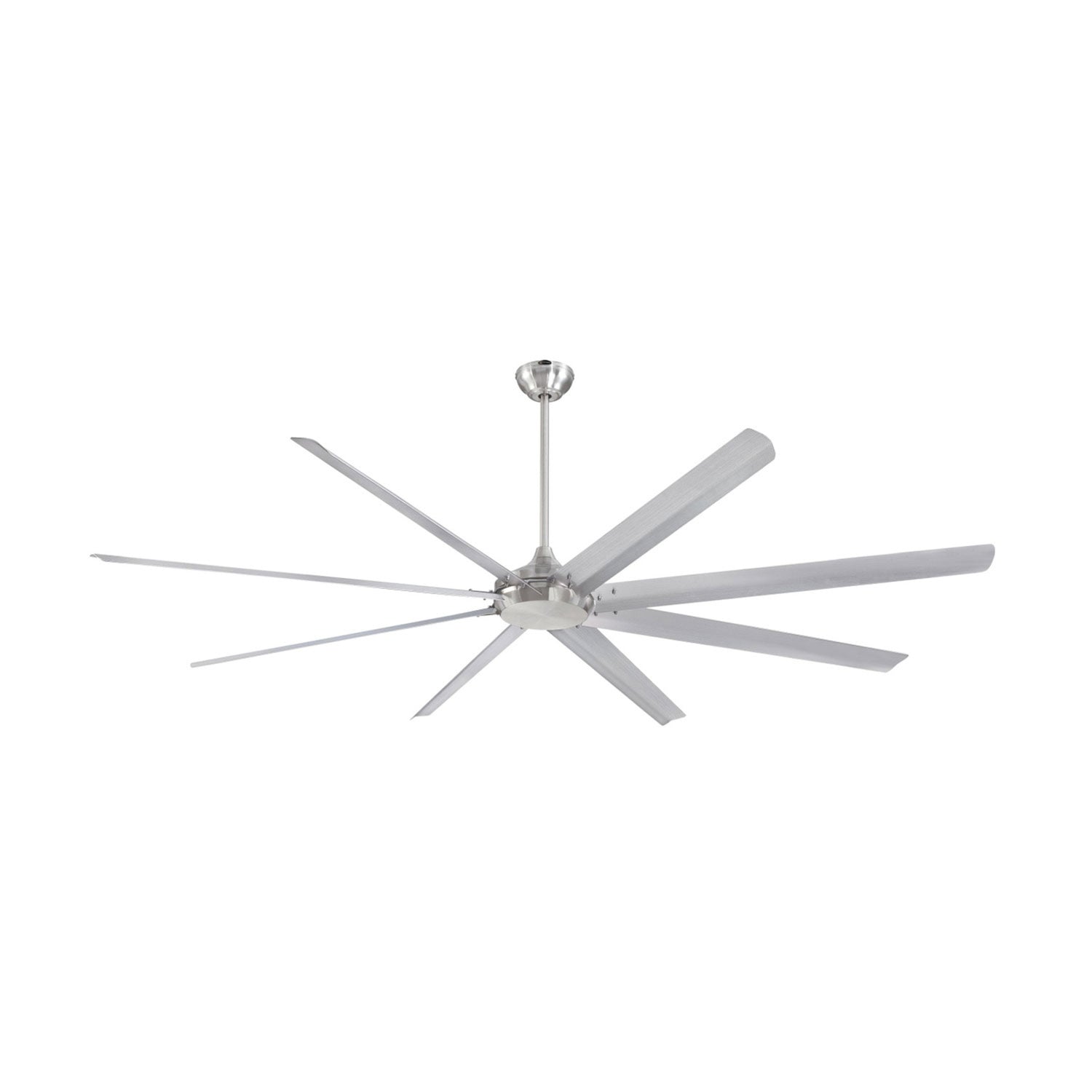 B-Ware Westinghouse Widespan Deckenventilator Ventilator Deckenlüfter Nickel Aluminium