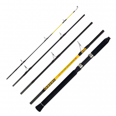 WFT Meeresrute Never Crack Travel Senso Pilk (5-tlg.) Senso Pilk 120 240 cm 20-120 g