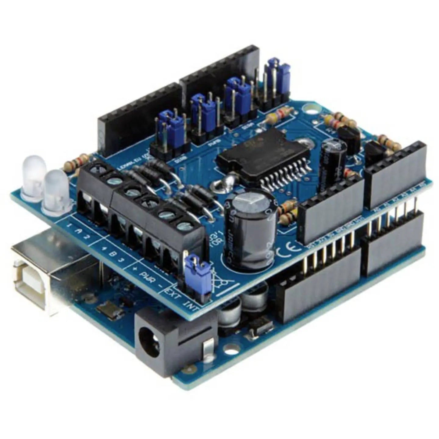 B-Ware Whadda Motortreiber Motorsteuerung Shield Arduino Uno Relais Magnetventil Dc