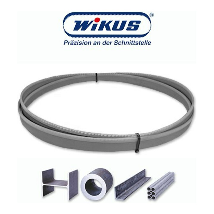 B-Ware Wikus Bandsägeblatt Sägeblatt Metall M42 1440x13x065mm 10 14 Z Hss Bimetall