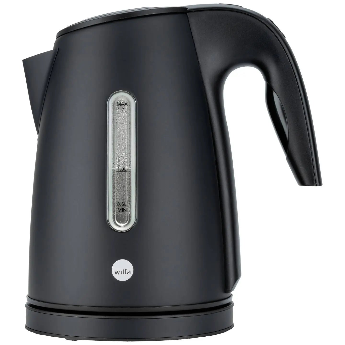 B-Ware Wilfa Wasserkocher Teekocher Schwarz 1.7 Liter Edelstahl Kunststoff Rapids