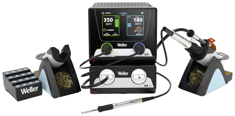 B-Ware Weller W Xsmart/Wxair Entlöt Lötset Löt /Entlötstation 300 W 100 Löt Werkzeug