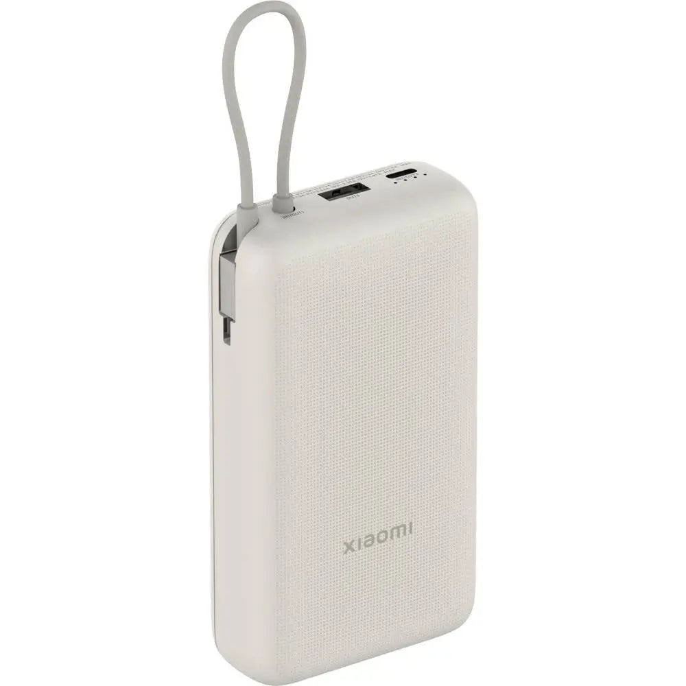 B-Ware Xiaomi Powerbank Externer Akku 20000 M Ah Hellbraun Usb C Mobiltelefon Tablet