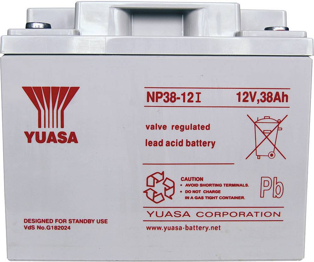 B-Ware Yuasa Bleiakku 12 V 38 Ah Np38 12 Np38 12 Blei Vlies, Agm