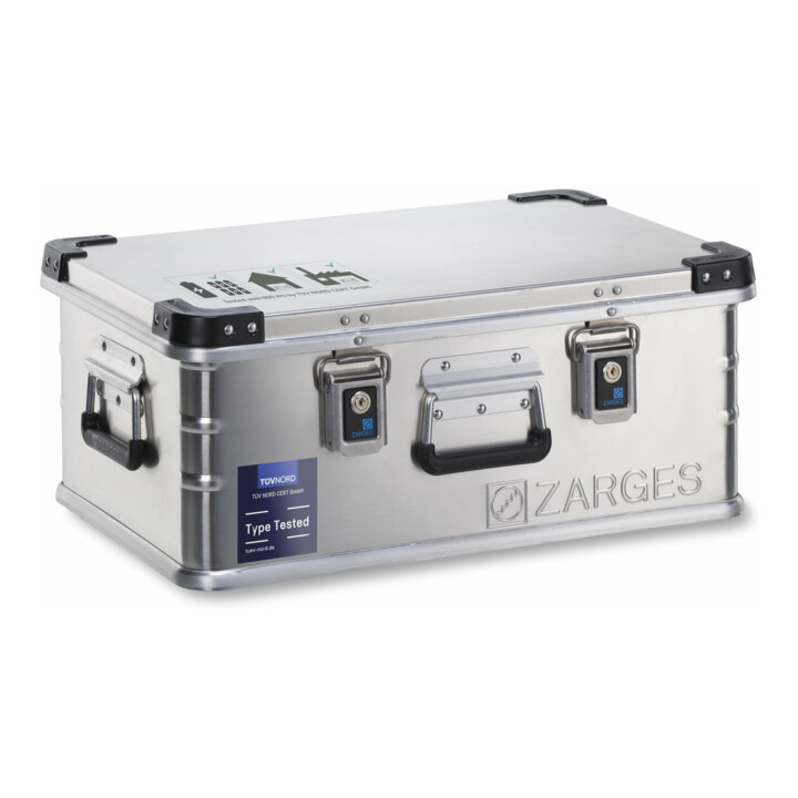 B-Ware Zarges Akku Storage Box Batteriebehälter Lithium Aufbewahrung 450x300x150mm