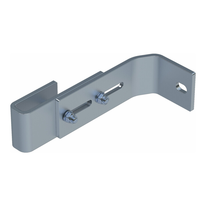 B-Ware Zarges Wandhalter Halterung Stahlleiter Verzinkt Verstellbar 150 190 Mm