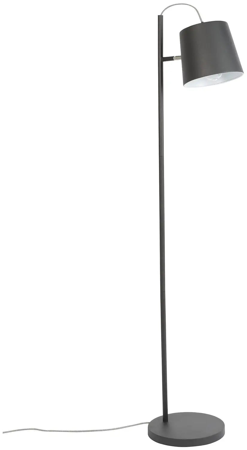 B-Ware Zuiver Stehleuchte Lampe Buckle Head Schwarz Höhenverstellbar Fußschalter 150 Cm